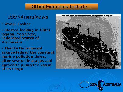 Sunken WWII Shipwrecks